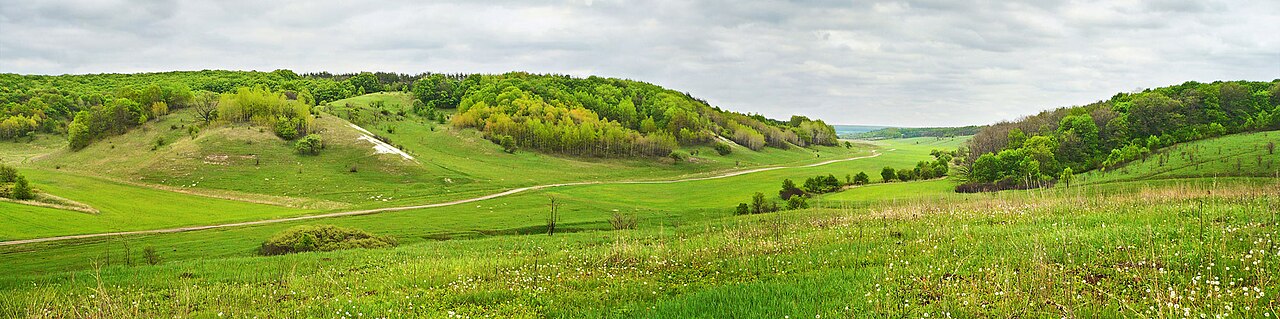 Landschaft in der Oblast Belgorod